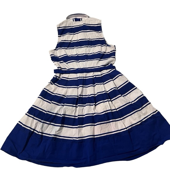 Milly - Womens Nautical Style A-line Dress Sz. 6 - Picture 8 of 11